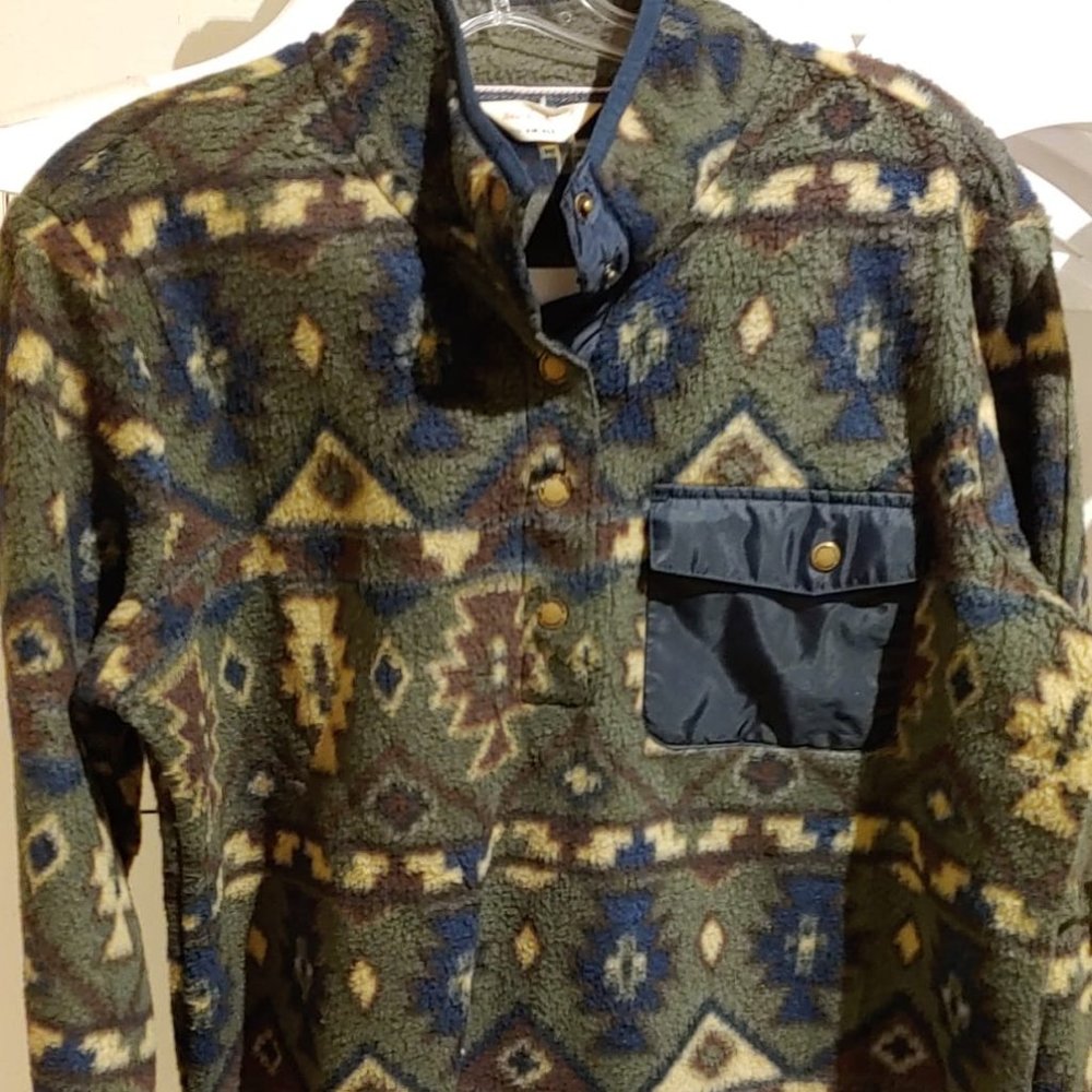 Weatherproof Vintage Women’s Printed Fleece Pullover- Kalamata - Picture 5 of 9